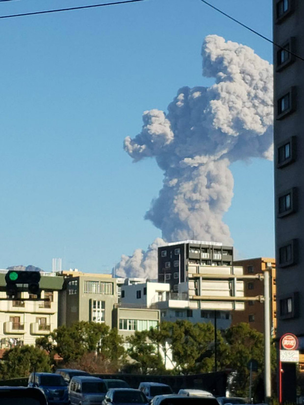 桜島噴火